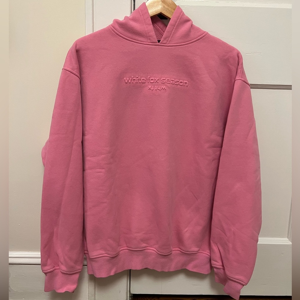 White Fox Boutique Pink Hoodie
